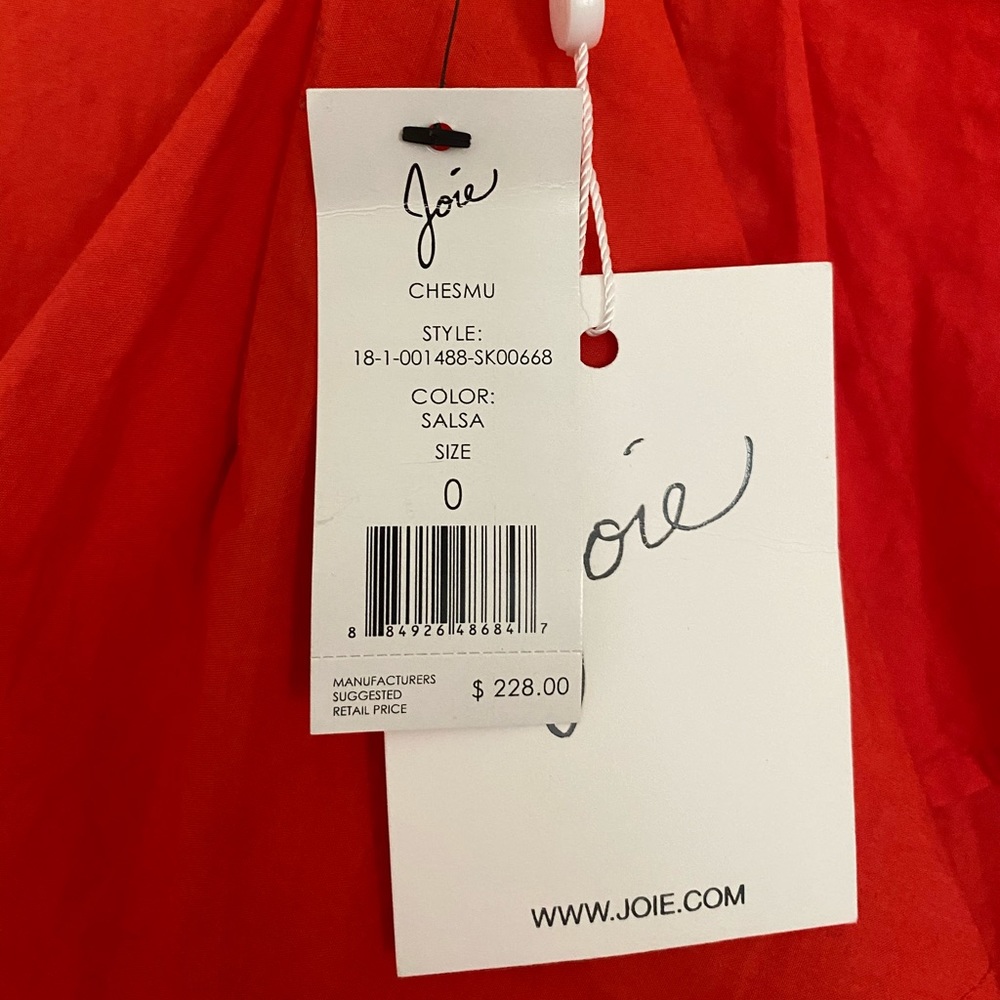 JOIE CHESMU RUFFLE SKIRT - Picture 5 of 5